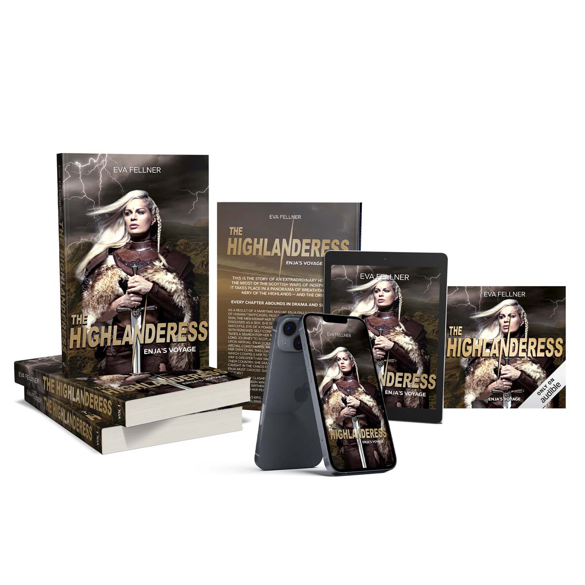The Highlanderess Volume 1 print editions and book description