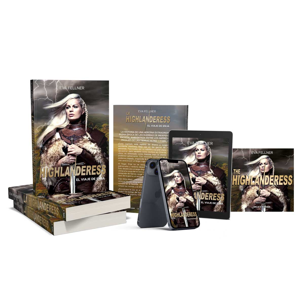 La Highlanderess Tomo 1, ediciones impresas y descripción del libro