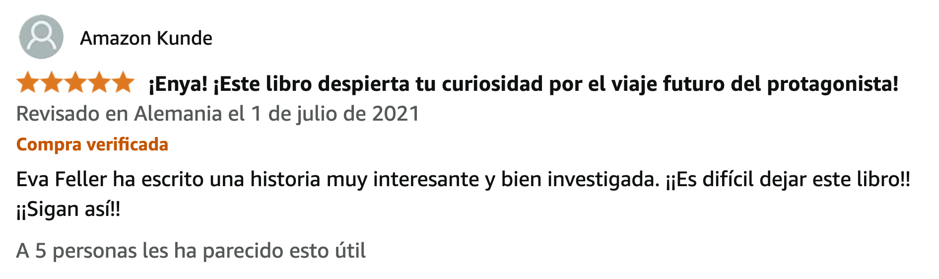 Reseña 8 de lectores de La Highlanderess