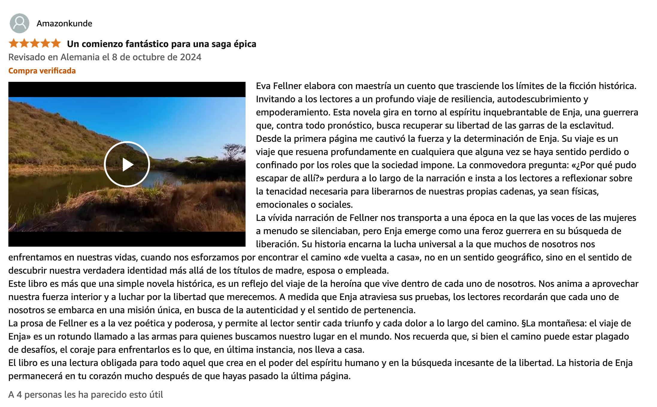 Reseña 19 de lectores de La Highlanderess
